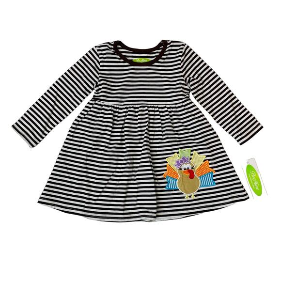 NWT Be Mine 24M Turkey Applique Dress - Picture 1 of 4